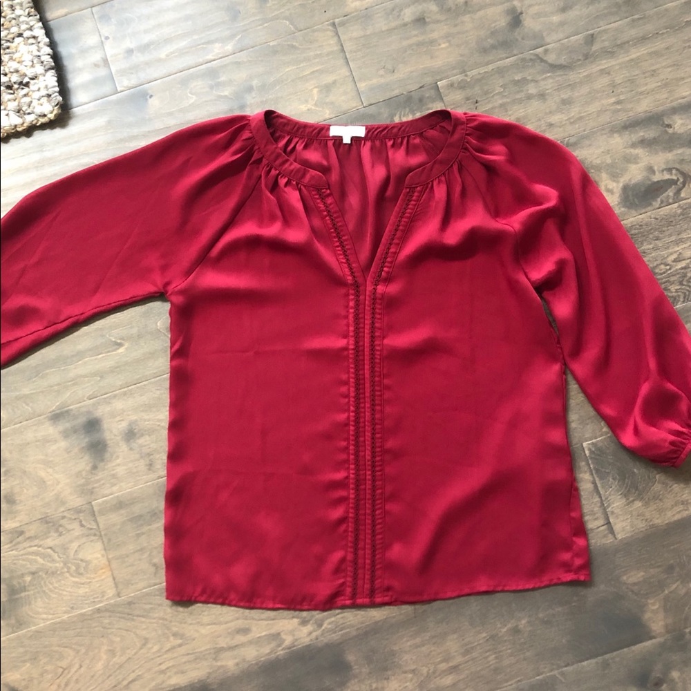 Francesca’s Chiffon Blouse